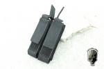 G TMC MOLLE Double Open Top Mag Pouch for MP7 ( Black )